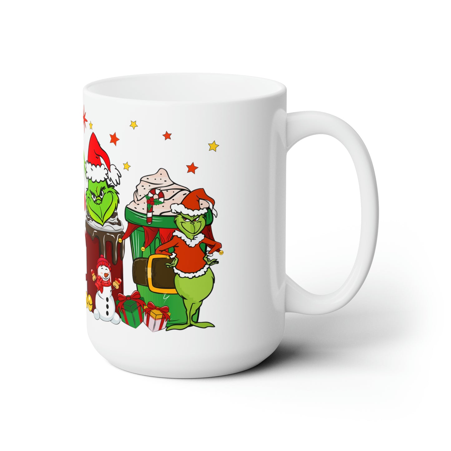 Grinch Hot Cocoa Ceramic Mug 15oz