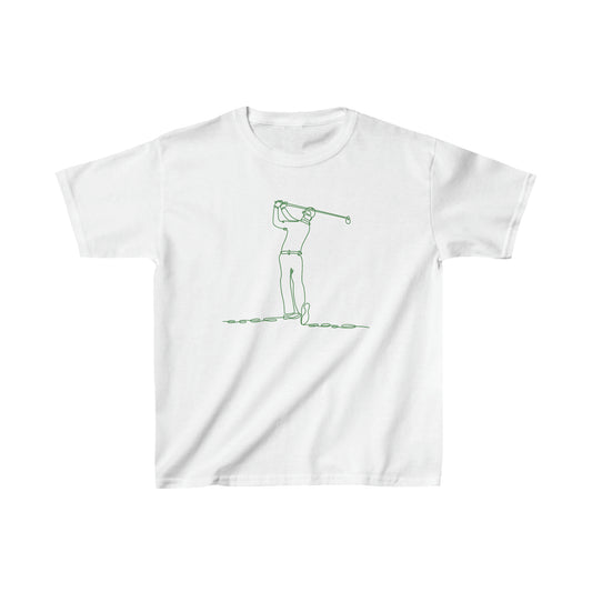 Kids Golf Minimalist T-shirt