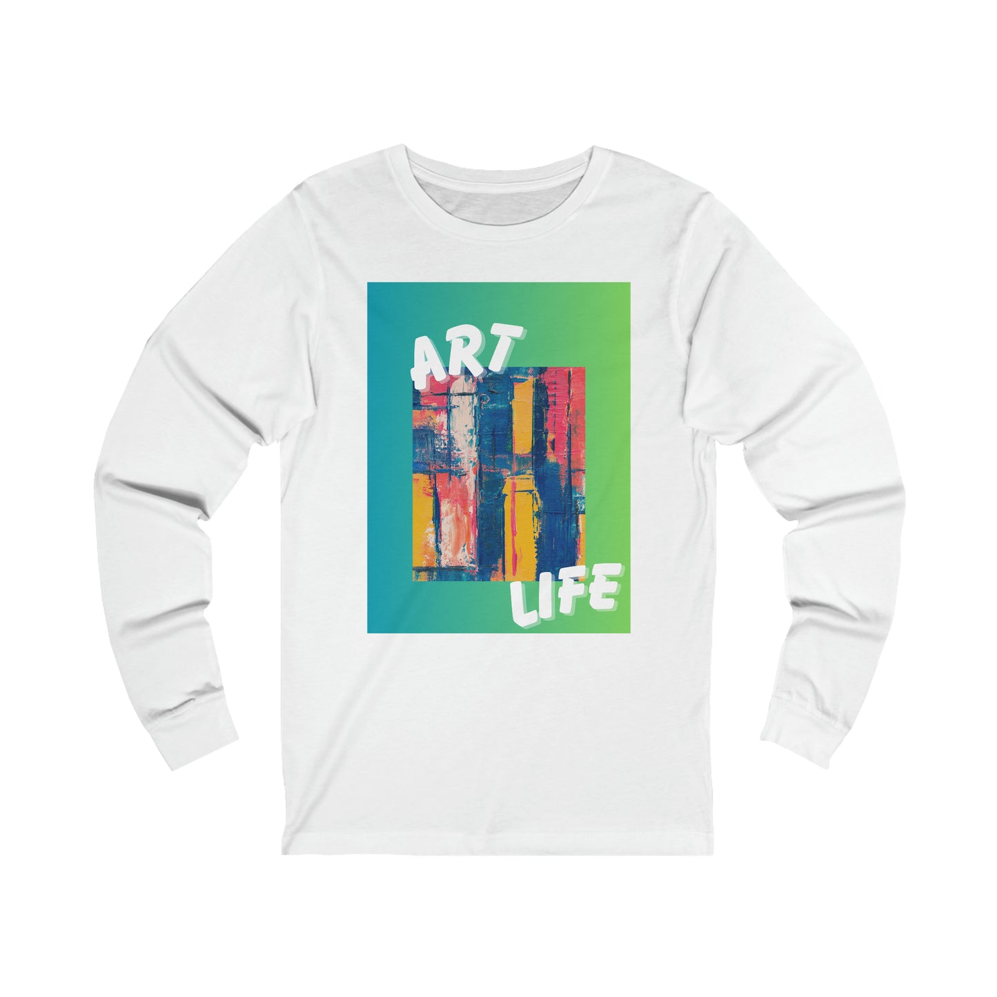 Abstract "Art Life" unisex Long Sleeve Tee